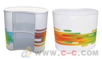 直型吸塑前臺(tái) 折疊促銷臺(tái) 促銷桌 超市試吃臺(tái) 宣傳